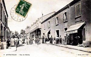 Affreville - Rue de Medea - 1918